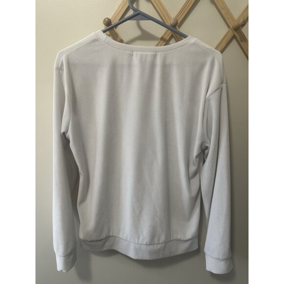 Disney Parks Minnie Mouse Velour Sweater Small - Picture 4 of 4